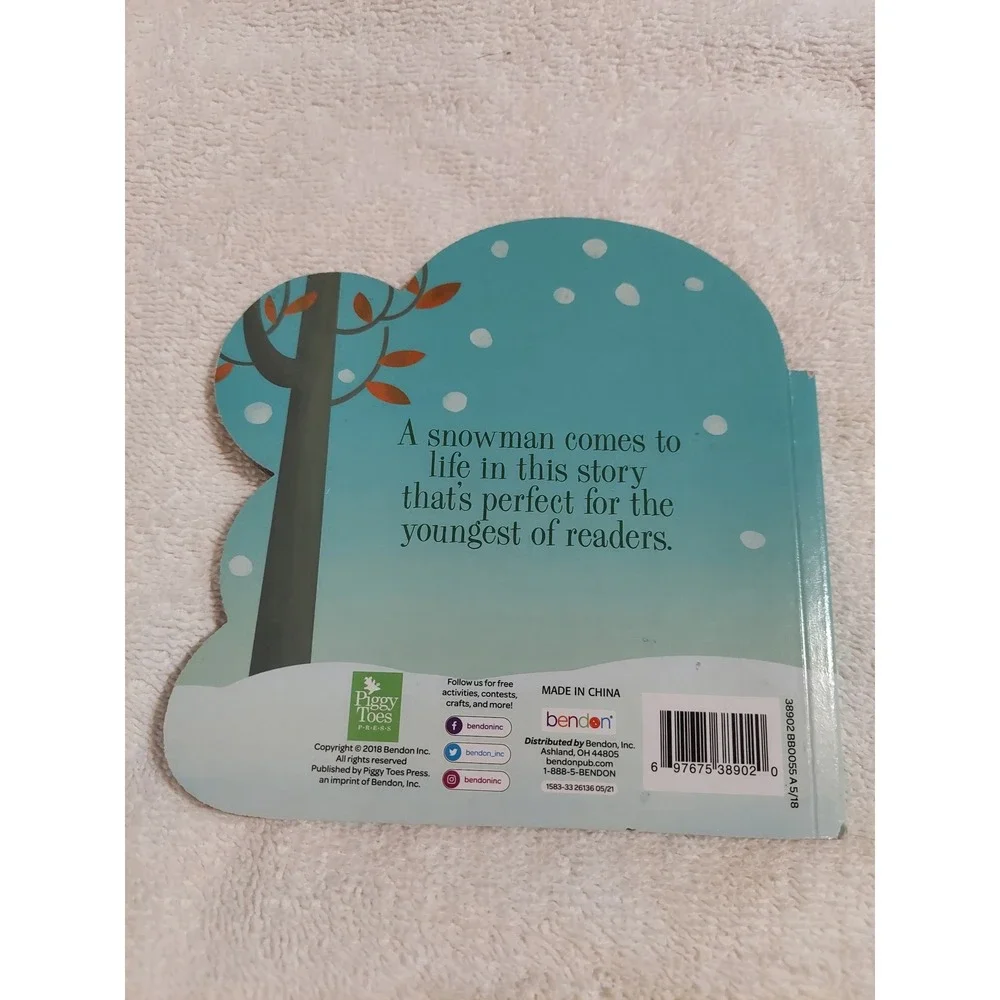 Bendon Snowman Surprise Mini Merry Book Julia Woolf‎ Illustrated Kids